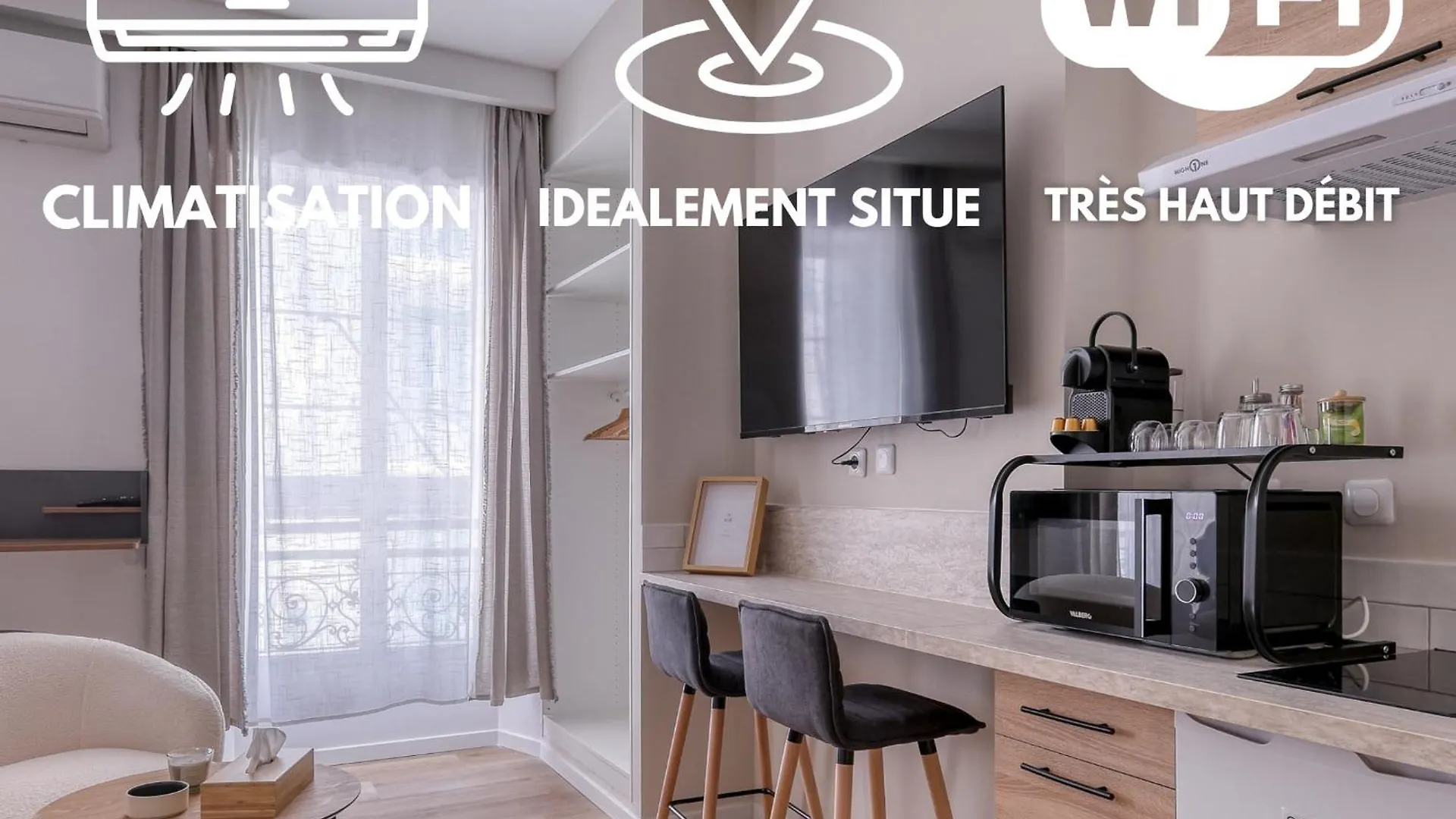 Apartman Short Time Suites Toulon Centre 4 Check-In Auto