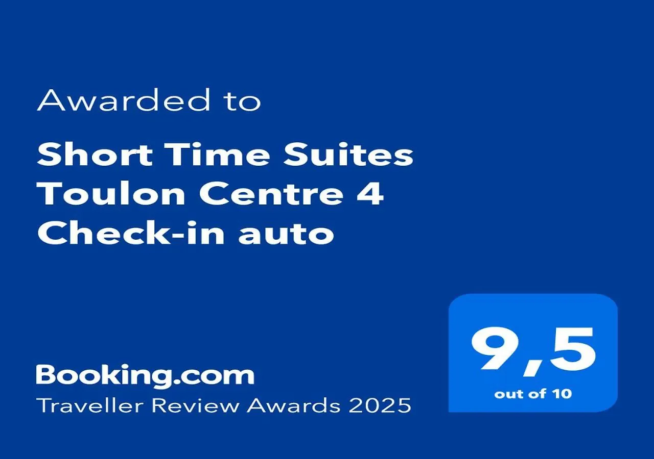 Short Time Suites Toulon Centre 4 Check-In Auto Apartman